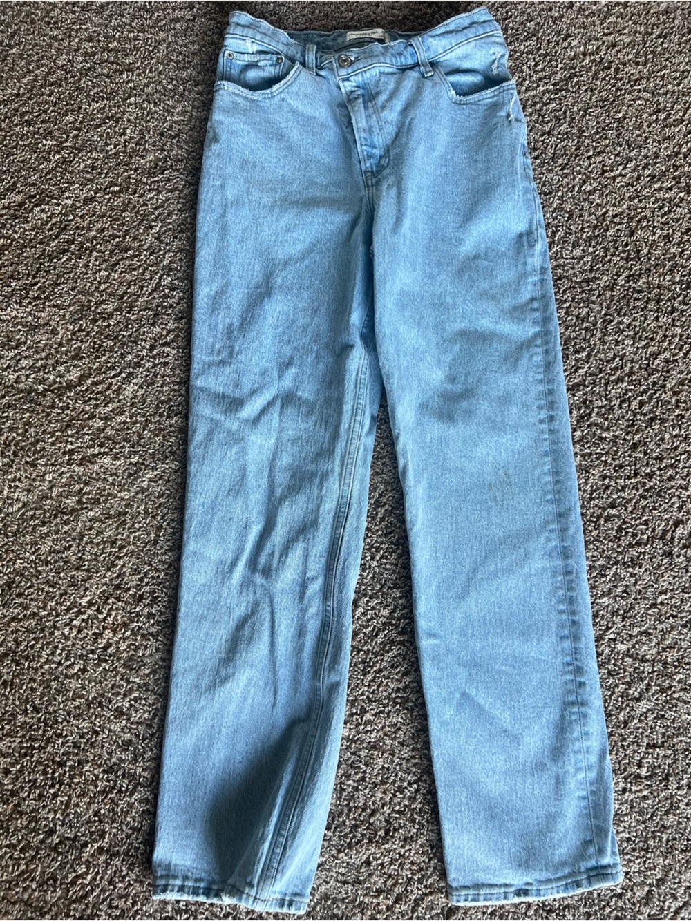Abercrombie & Fitch Light Wash High-Rise Women's Jeans